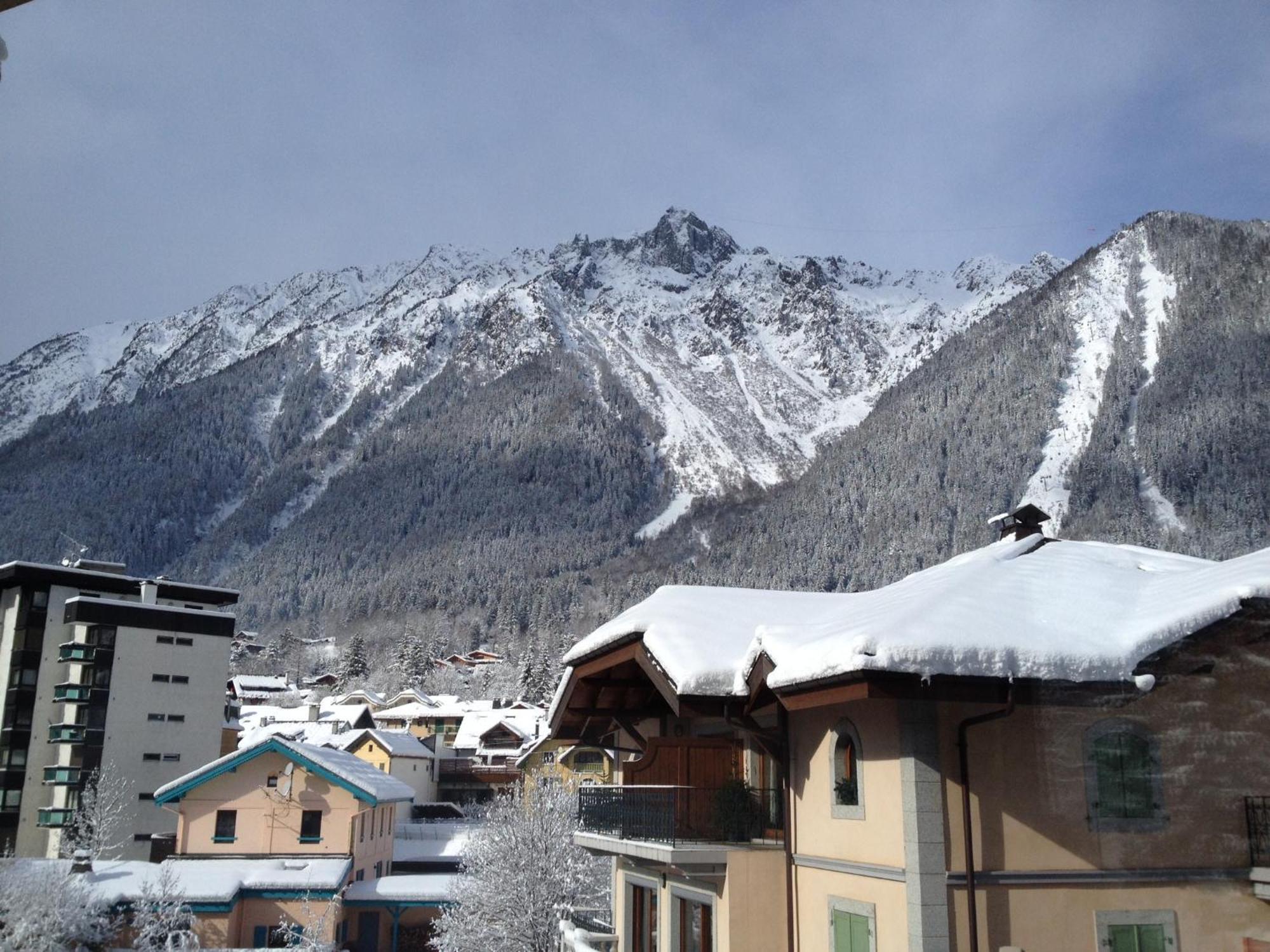 Les Sommets Studio Chamonix Eksteriør billede
